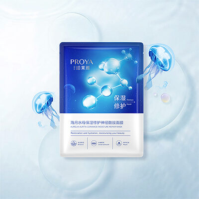 DS视讯海月水母保湿修护神经酰胺面膜